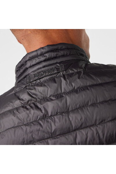 Men's Black Goose Down Vest - 7