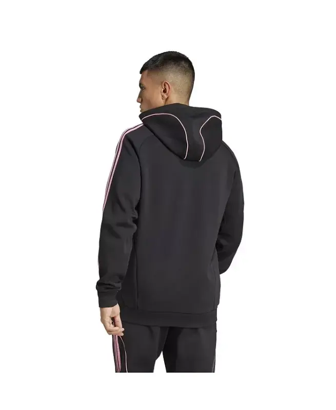 Men's Black Inter Miami CF 2025 Travel Pullover Hoodie-Black - 2