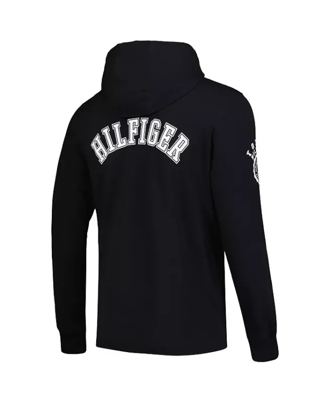 Men's Black Jacksonville Jaguars Morgan Long Sleeve Hoodie T-shirt-Black - 3