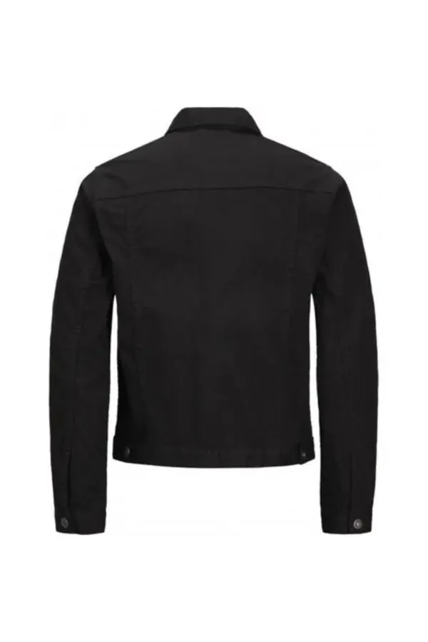 Men's Black Jean Jacket - Alvin JJ Jacket AKM 528 - 3