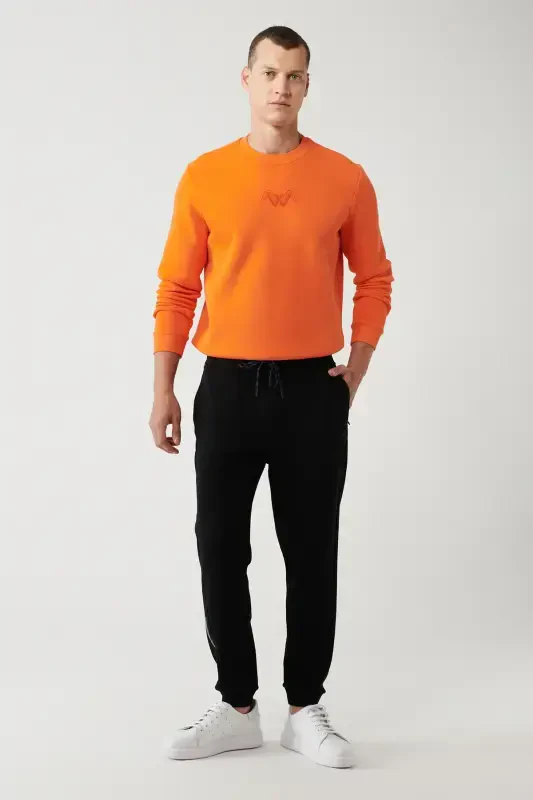 Men's Black Jogger Pants - AVVA