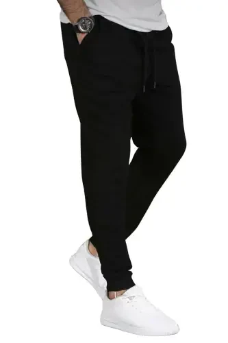 Men's Black Jogger Pants - RELAX FAMILY XF (1)