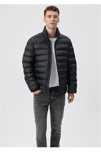 Men's Black M0110190-71379 Puffer Jacket - MAVI