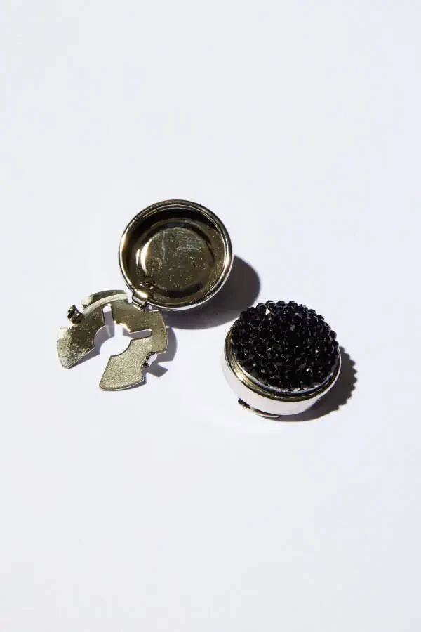 Men's Black Metal Special Gift Box Cufflinks - 2