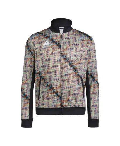 Men's Black Nashville SC 2024 Hispanic Heritage Full-Zip Track Jacket-Black - ADIDAS (1)