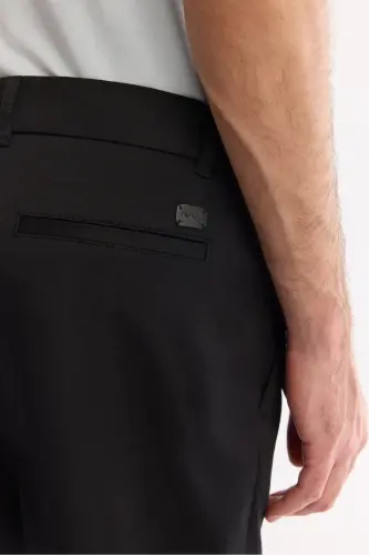 Men's Black Pagos Relaxed Fit Classic Waist Trousers A41Y3037 - 4