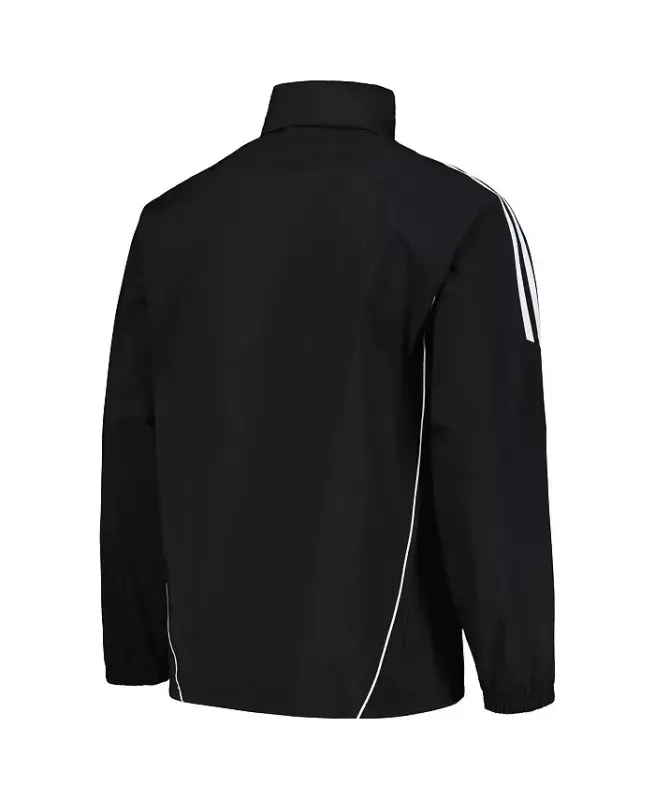 Men's Black St. Louis City SC Tiro 24 To'liq fermuarli kapüşonli yomg'ir kurtkasi - Qora - 4