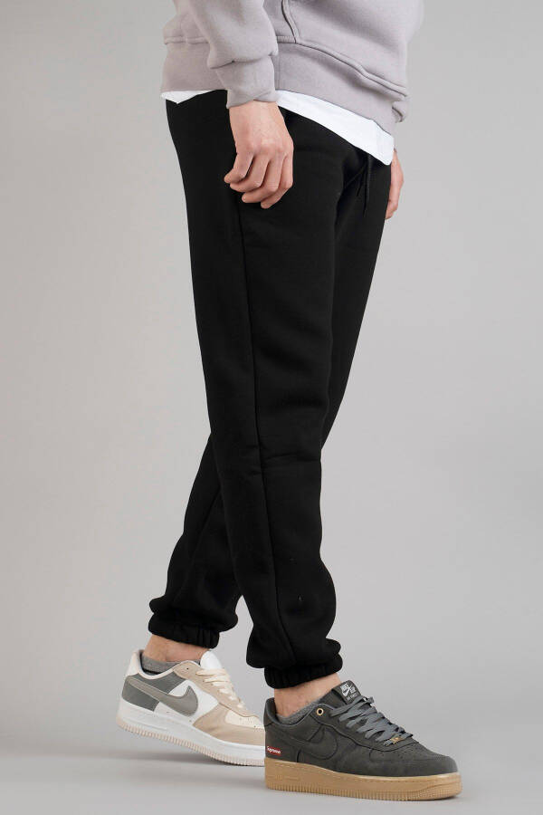 Men's Black Sweatpants - 3