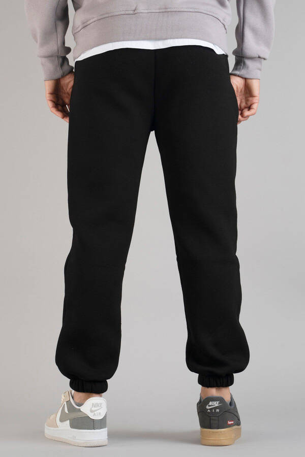 Men's Black Sweatpants - 6