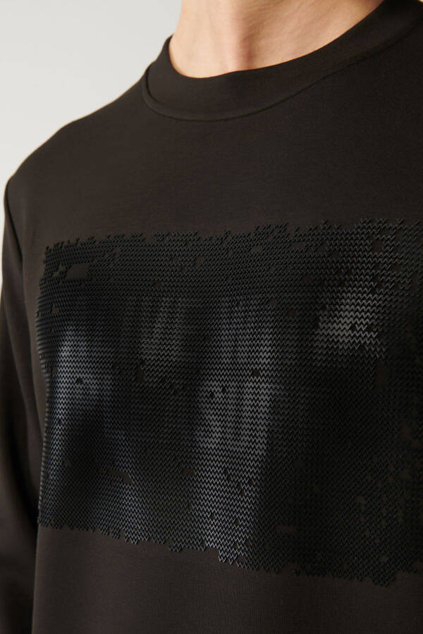 Men's Black Sweatshirt - 10