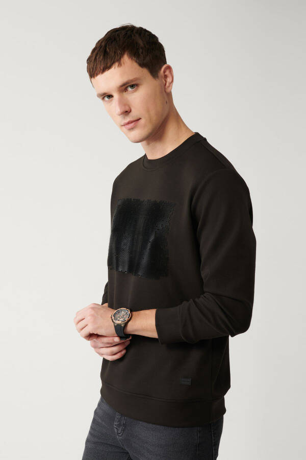 Men's Black Sweatshirt - 1