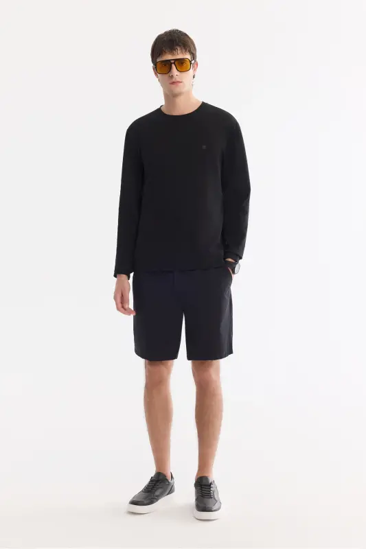 Men's Black Sweatshirt - 6