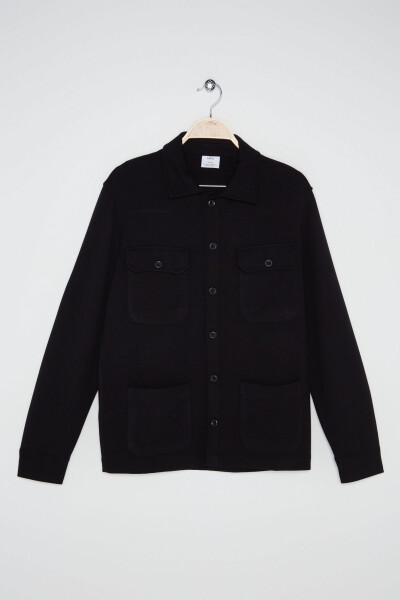 Men's Black Sweatshirt - MANGO MAN