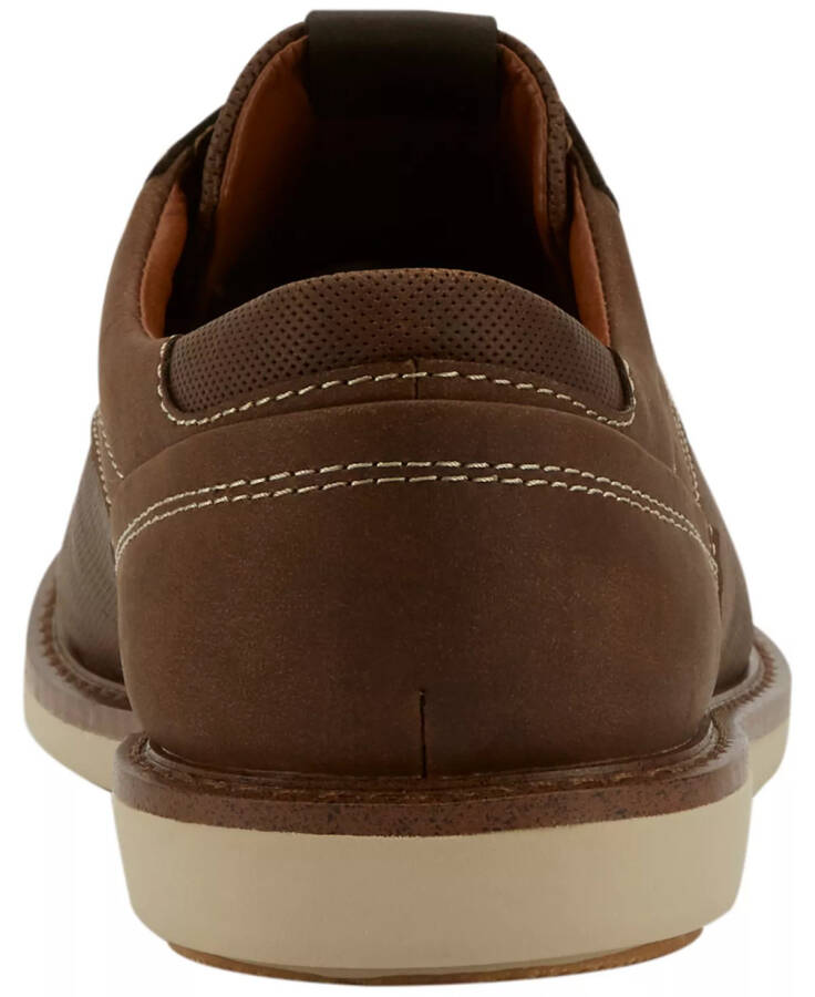 Men's Blake Perforated Oxfords Dark Tan - 4