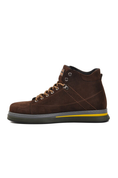 Men's Boots, 1361654, 24K Coffee Nubuck Genuine Leather - PIERRE CARDIN (1)