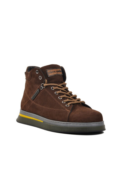 Men's Boots, 1361654, 24K Coffee Nubuck Genuine Leather - 3