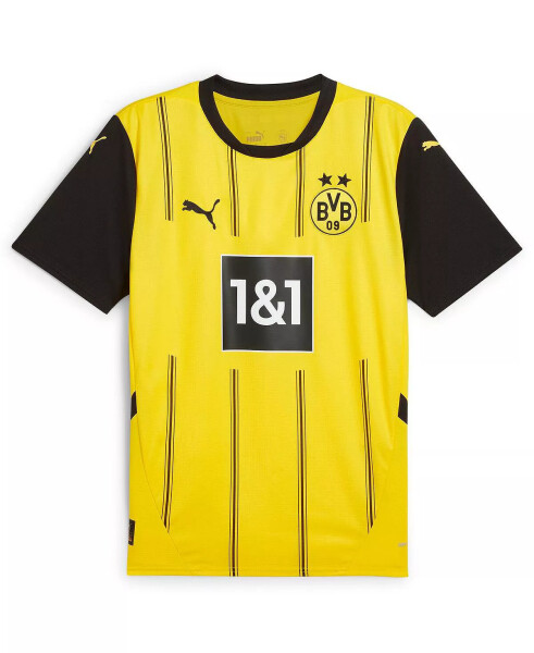 Men's Borussia Dortmund 2024/25 Home Replica Jersey Yellow - 3