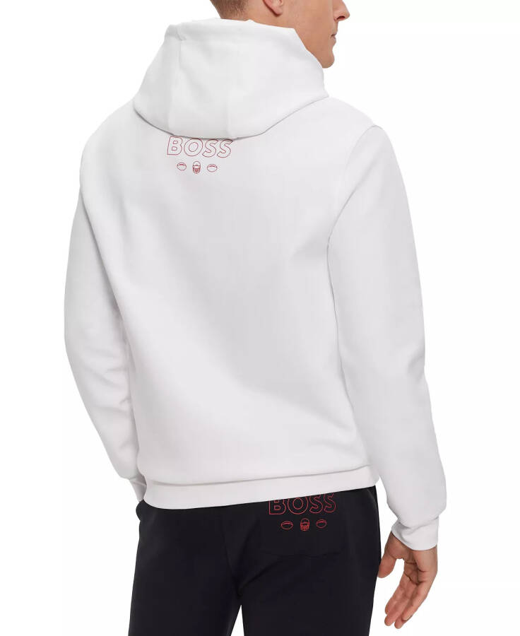 Men's BOSS x Atlanta Falcons NFL Hoodie Open White - 2