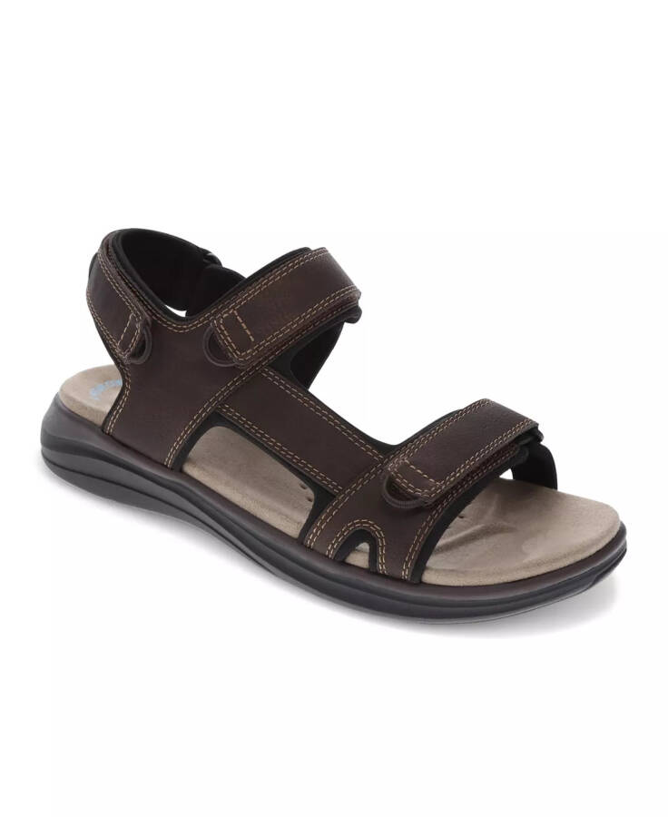 Men's Bradburn Sandals Dark Brown, Black - 1