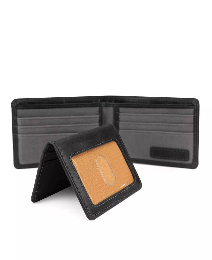 Men's Brady Passcase Wallet 08-Black - 4