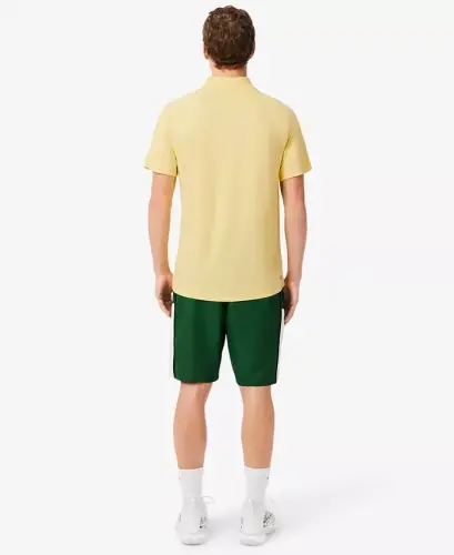 Men's Breathable Run-Resistant Interlock Polo Shirt - 107 Yellow - 3