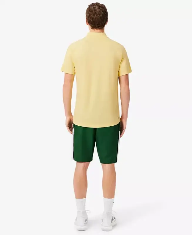 Men's Breathable Run-Resistant Interlock Polo Shirt - 107 Yellow - 3