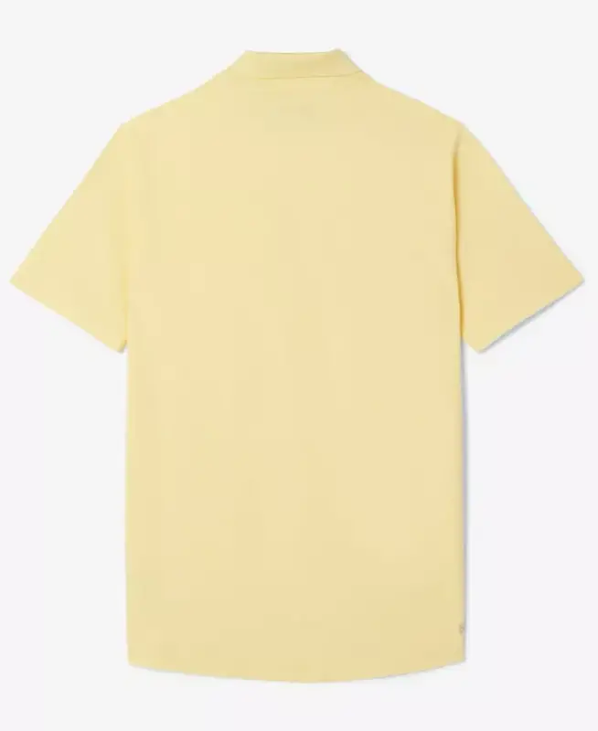 Men's Breathable Run-Resistant Interlock Polo Shirt - 107 Yellow - 6