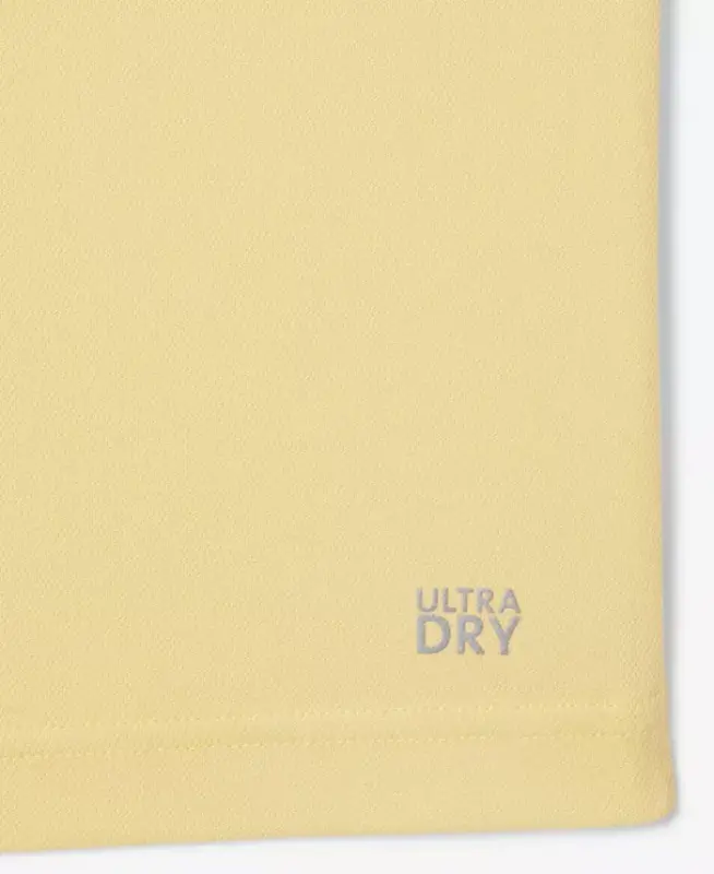 Men's Breathable Run-Resistant Interlock Polo Shirt - 107 Yellow - 7