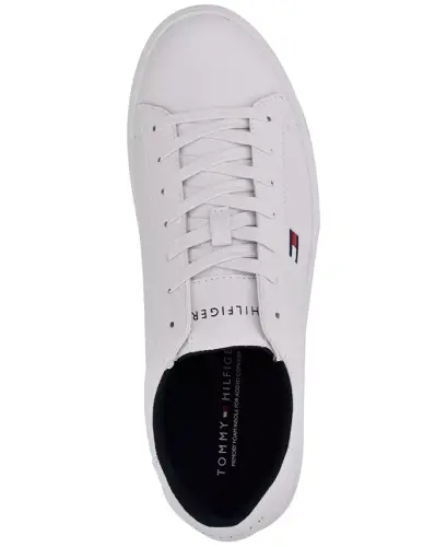 Men's Brecon Cup Sole Sneakers-White - 4
