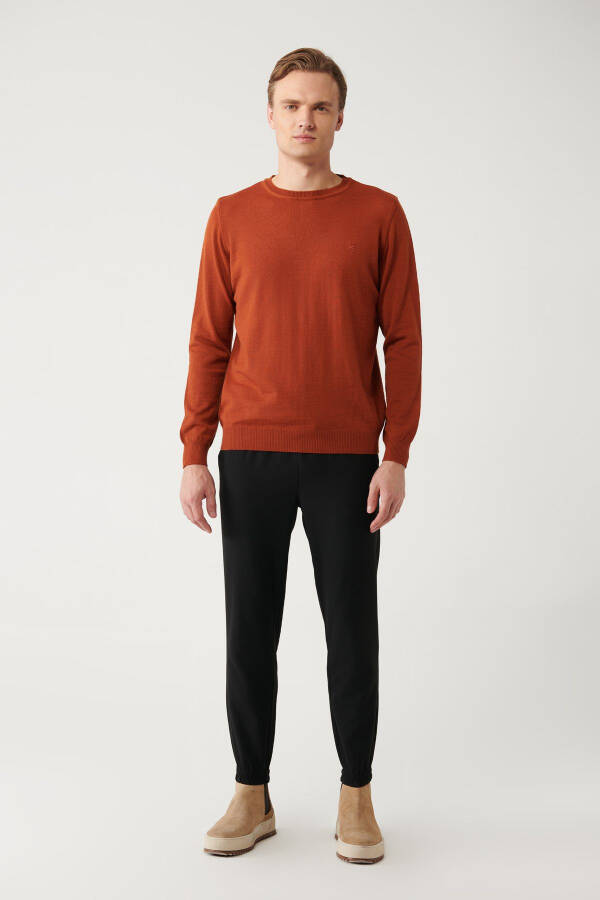 Men's Brick Knit Sweater - 10