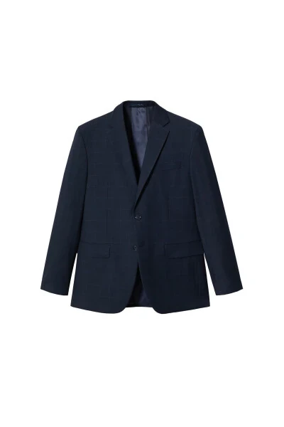Men's Bright Blue Blazer - 4