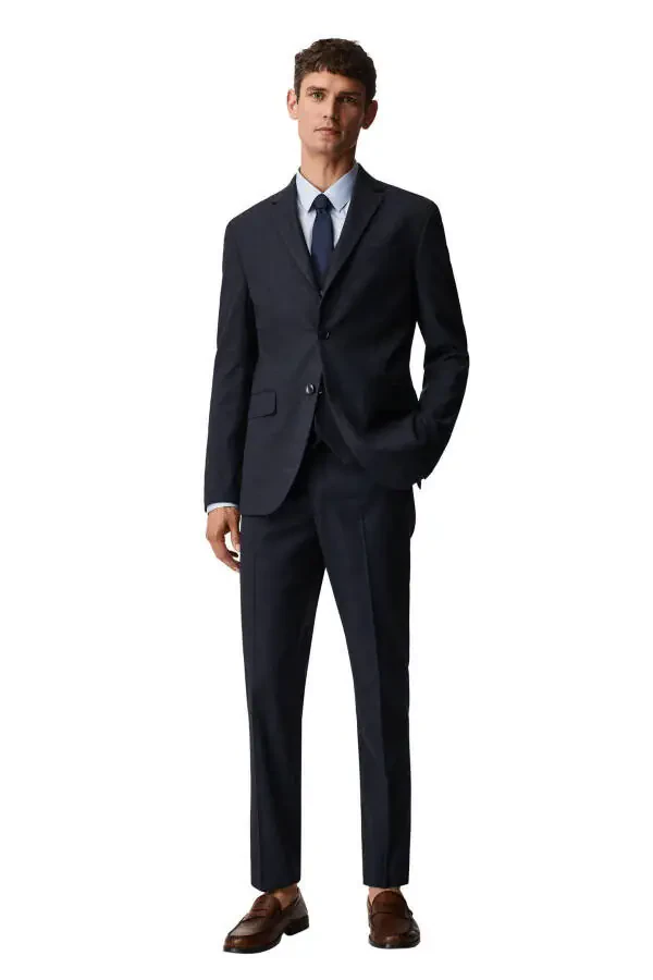 Men's Bright Blue Blazer - 10