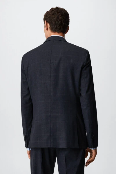 Men's Bright Blue Blazer - 11