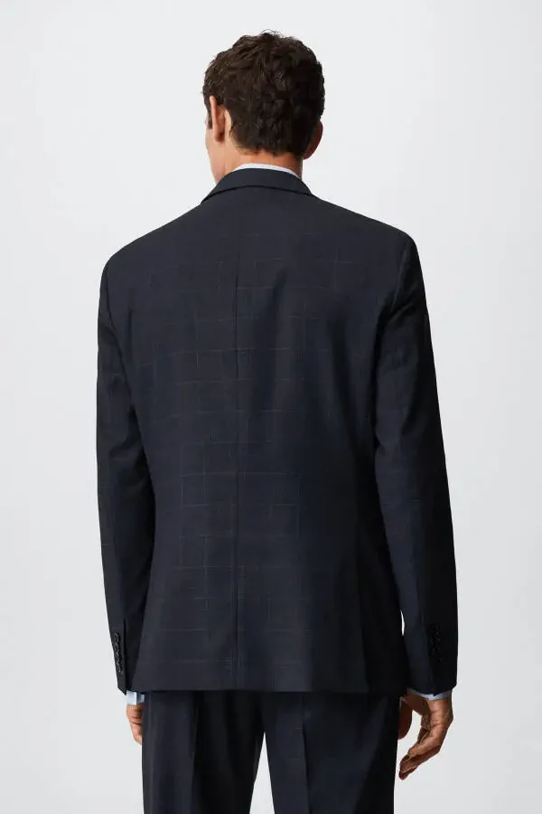 Men's Bright Blue Blazer - 11