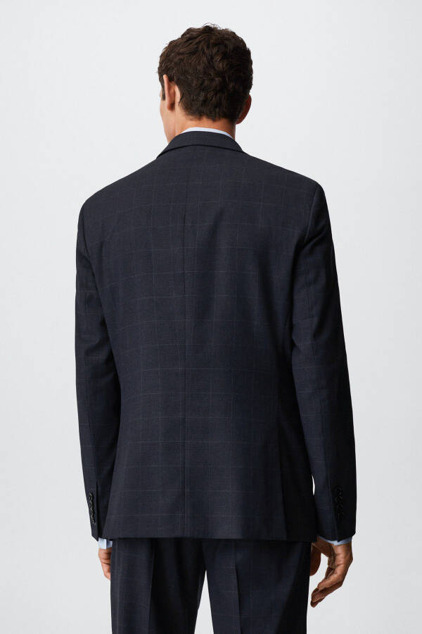 Men's Bright Blue Blazer - 11