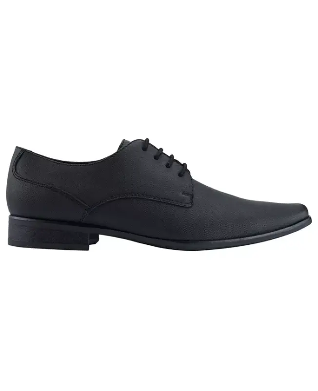 Men's Brodie Lace-Up Dress Oxford - Black Saffiano - 2