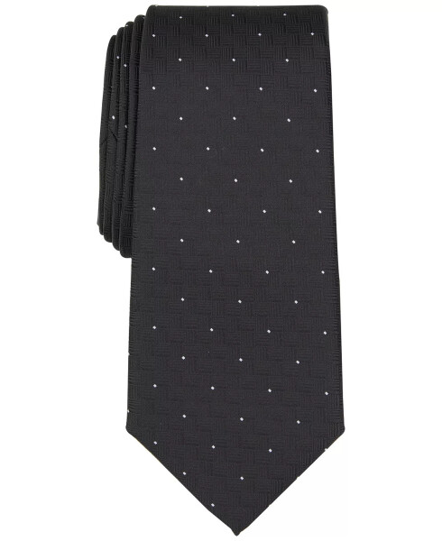 Men's Brookes Mini-Dot Tie, Created for Modazone Black - 1