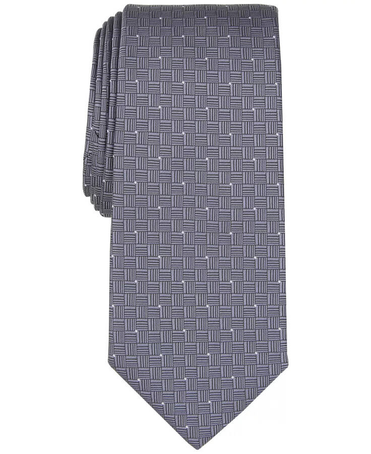 Men's Brookes Mini-Dot Tie, Created for Modazone Grey - 1