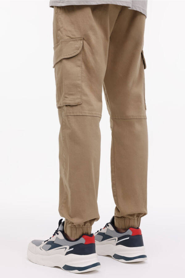 Men's Brown Jogger Pants - 6