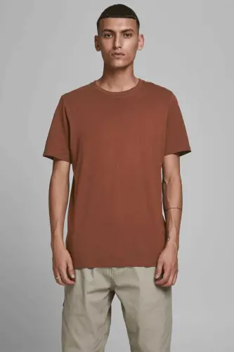 Men's Brown T-Shirt - Brown 
