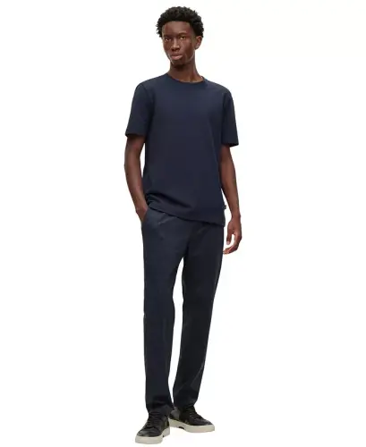 Men's Bubble-Jacquard Structure T-Shirt - HUGO BOSS (1)