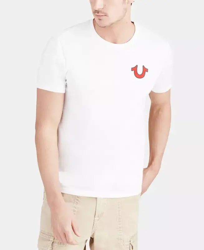 Men's Buddha Logo Crewneck Short Sleeve T-shirt - 3