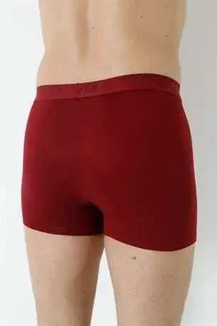 Men's Burgundy Bamboo Boxer 3-Pack - 10