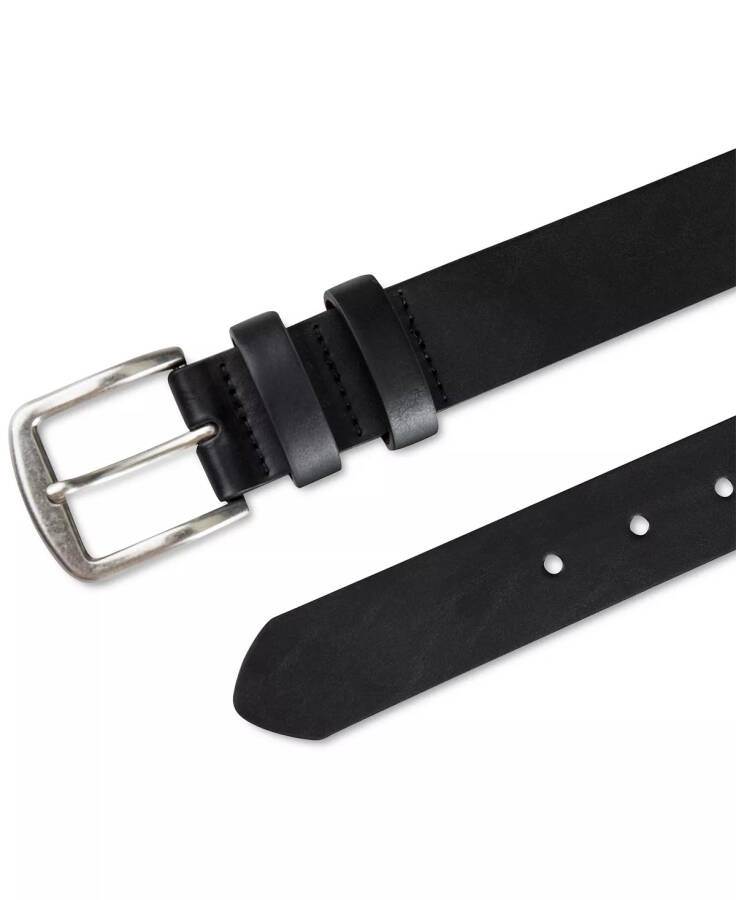 Men's Burnished-Edge Belt, Created for Modazone Black - 4