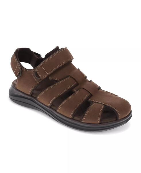 Men's Byrd Sandals Dark Tan - 1