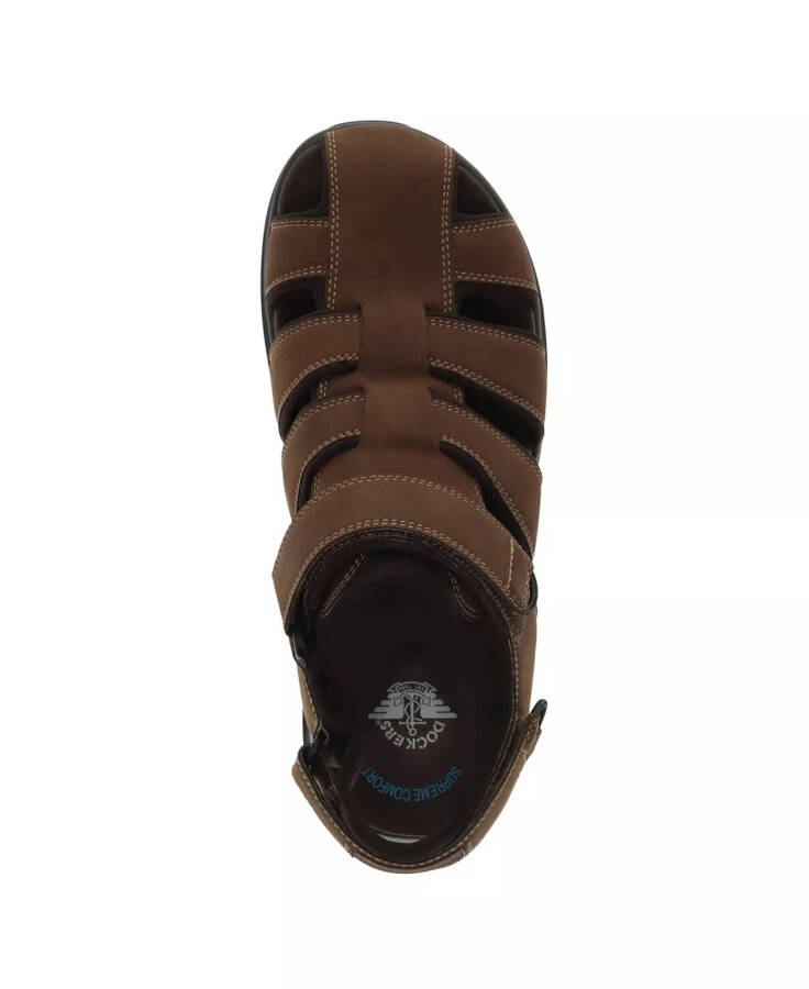 Men's Byrd Sandals Dark Tan - 4