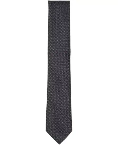 Men's Camron Mini-Geo Tie, Created for Modazone - Black - ALFANI (1)