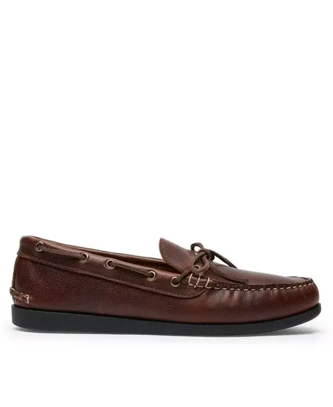 Men's Canoe Shoe-Brown pebble - QUODDY