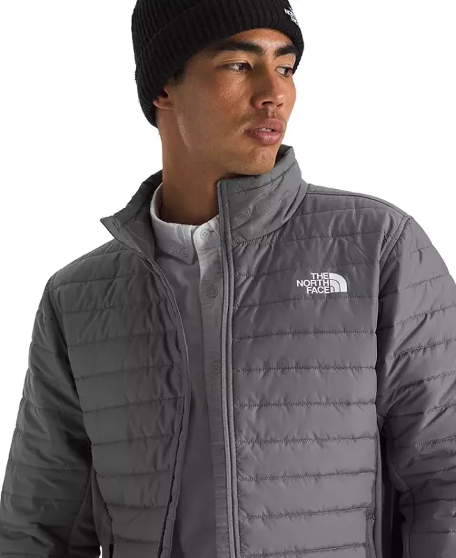 Men's Canyonlands Puffer Hybrid Jacket - Smoked Pearl-NPF - 4