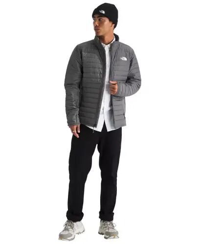 Men's Canyonlands Puffer Hybrid Jacket - Smoked Pearl-NPF - The North Face (1)